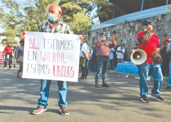 Oposición hizo alianza para desarrollar marchas