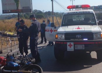 Fallece motociclista en carretera que conduce hacia el Puerto de La Libertad