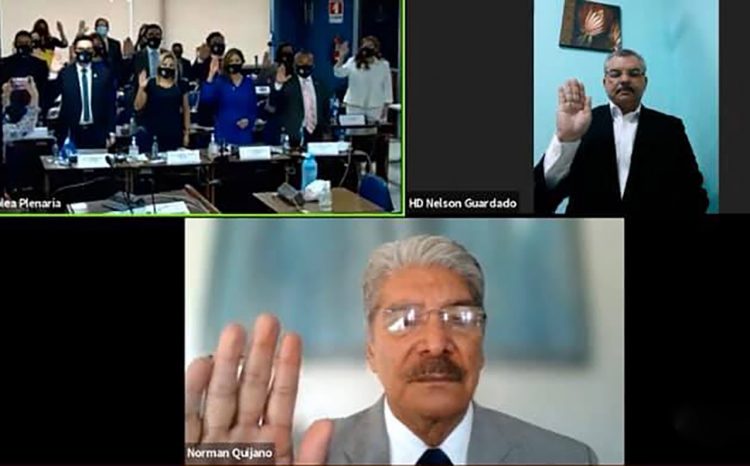 Quijano fue juramentado de manera virtual por el Parlacen como diputado en octubre de 2021, pero la Asamblea lo desaforó en diciembre pasado.