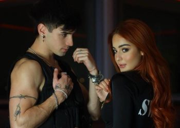 La tiktoker salvadoreña, Nicolle Figueroa, y su novio argentino, Augusto Giménez, se lanzan como youtubers