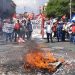 Vandalismo y presencia de dirigentes del FMLN en marcha contra el Gobierno de este domingo