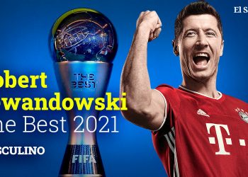 Robert Lewandowski gana por segundo año consecutivo el premio The Best que otorga la FIFA