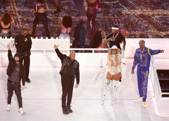 Nostálgico show del medio tiempo en el Super Bowl LVI