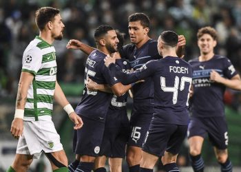 Manchester City golea al Sporting y sentencia el pase a cuartos de Champions