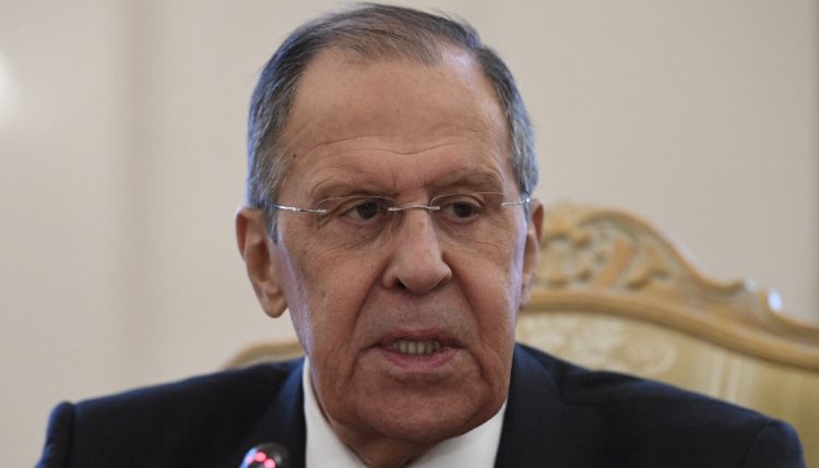 Serguéi Lavrov, ministro de Relaciones Exteriores de Rusia. Foto / AFP