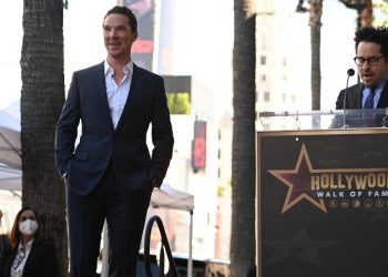 Benedict Cumberbatch gana su estrella en el paseo de la fama de Hollywood