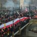 Manifestaciones en Varsovia y Madrid por la paz en Ucrania
