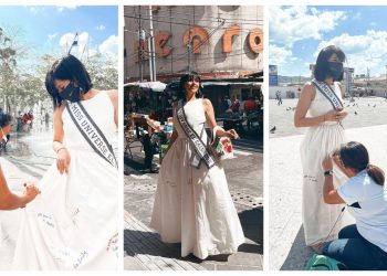Alejandra Gavidia, Miss El Salvador 2021, inicia una gira especial para conmemorar el próximo Día de la Mujer
