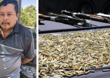 Cargamento de armas iba para un residente en Jucuarán, Usulután quien ya fue capturado