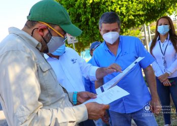 ANDA realiza inspección técnica en Santa Clara, en San Vicente