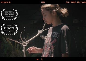 Andrea Robin, hija de la cantante salvadoreña Pamela Robin, triunfa en el Europe Film Festival UK 2022