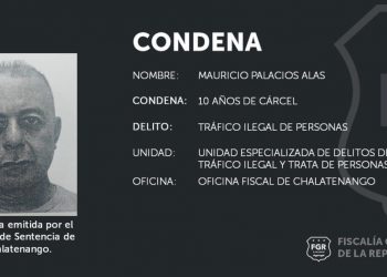 Traficante de personas es condenado a 10 años en Chalatenango