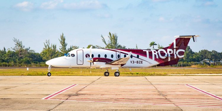 Tropic Air puso a disposición de los clientes una tarifa introductoria especial de $99 por trayecto más impuestos para viajar hasta el 28 de febrero de 2022.  Foto / Cortesía Tropic Air.