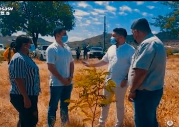 Director de Reconstrucción de Tejido Social visita terreno donde se construirá el Instituto Técnico Digital