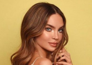 VIDEO: Belinda huye de la prensa para no hablar sobre su ruptura con Christian Nodal