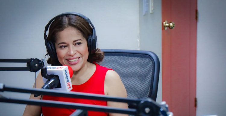 Ministra de Turismo, Morena Valdez.