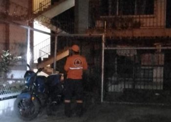 Sistema de Protección Civil Municipal, de Alcaldía de San Salvador, realizó inspecciones luego del fuerte sismo  de esta madrugada