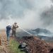 Incendio causa daños en planta de compostaje en San Rafael Obrajuelo