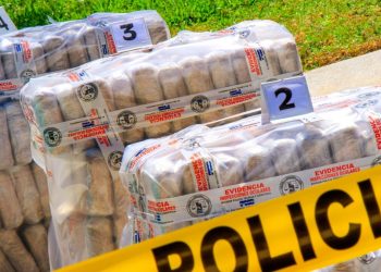 Autoridades decomisan 300 kg de cocaína en playas de Usulután