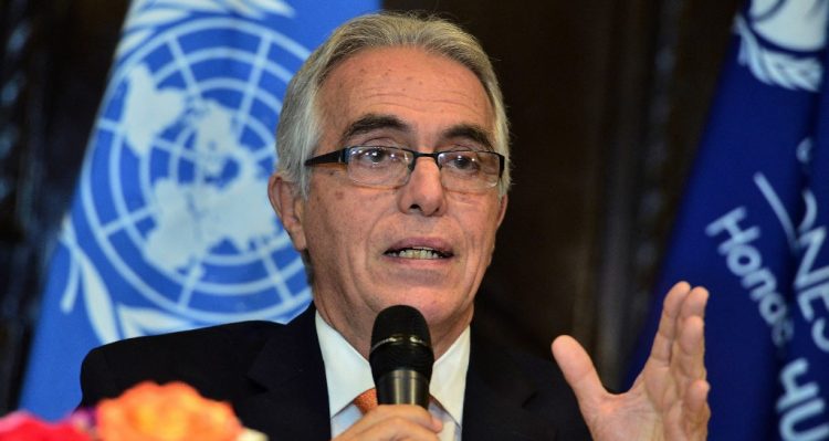 Diego García-Sayán, relator especial de la ONU. Foto / AFP