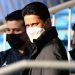El presidente del PSG la tomó contra los árbitros tras el partido ante el Real Madrid