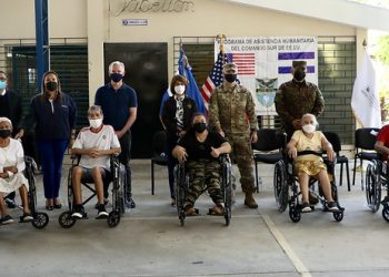 Estados Unidos, a través del Comando Sur, dona sillas de ruedas al ISRI
