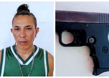 Pandillero armado fue detenido por agentes policiales en Chalatenango