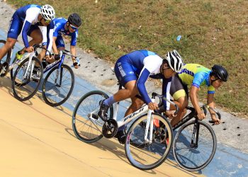 Arrancó el ciclismo de velocidad en el Velódromo Nacional
