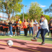 Autoridades inauguran remodelaciones del Complejo Deportivo Los Conacastes, en Soyapango