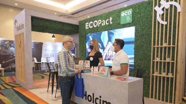 Holcim presenta soluciones para la construcción sostenible en Construexpo 2022. FOTO/ Cortesía.