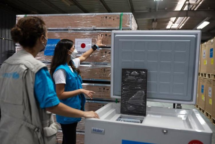 El país será beneficiado para fortalecer la estrategia de vacunación contra la COVID-19. Foto: Unicef Latinoamérica.
