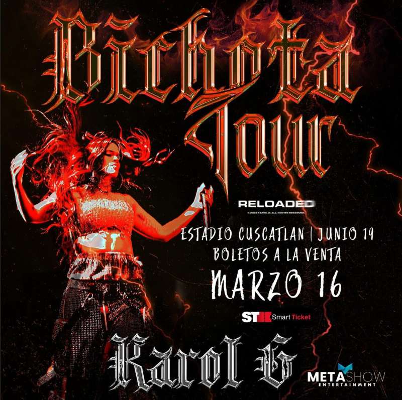 Karol G en concierto Bichota Tour