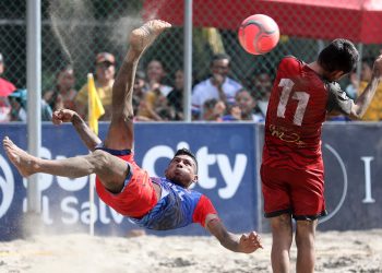 La Pirraya presenta sus credenciales para defender el título en la Liga de Fútbol Playa Copa CEL