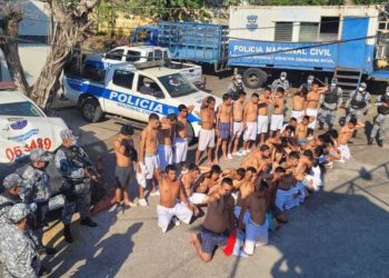 Autoridades capturan a 40 pandilleros en Santa Ana y Sonsonate