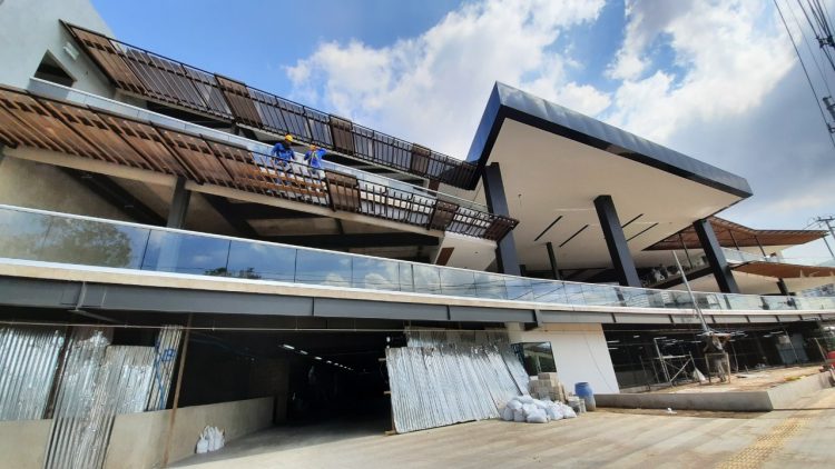 El nuevo centro comercial abrirá sus puertas al público este año./Foto: David Martínez.