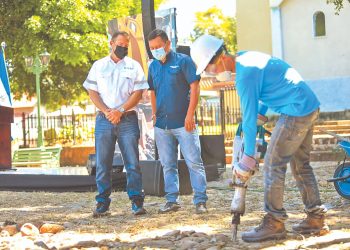 Diputadas confirman inversiones de la Dirección de Obras Públicas en El Mozote