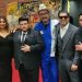 Las personalidades se lucieron en la alfombra roja de la miniserie «Las Pupusas»