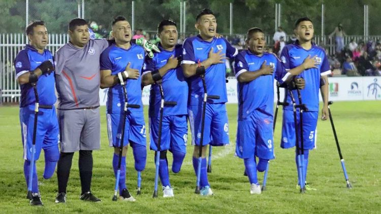 La Selección Nacional de Fútbol de Amputados, no pudo conseguir el boleto al Mundial de Turquía 2022. Foto INDES