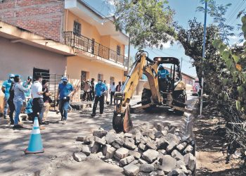 La Dirección Nacional de Obras Municipales inicia trabajos de mejoras en calles de Sesori
