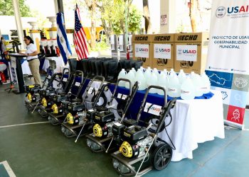 Estados Unidos dona insumos para prevenir contagios por la Covid-19