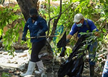 Inicia la limpieza de quebradas en San Vicente