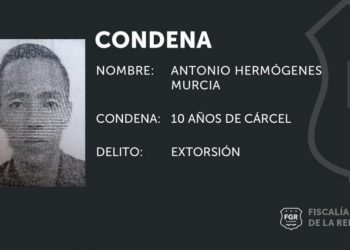Extorsionista de comerciantes del centro capitalino pasará 10 años en la cárcel