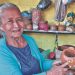 María Teresa lleva 70 años siendo alfarera en San Juan Nonualco, La Paz