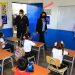 Autoridades entregan mobiliario y computadoras en Centro Escolar «Las Margaritas», en Soyapango