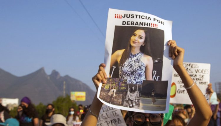 Caso Debanhi, la muerte de la adolescente que desató un enojo inusual en México. FOTO/ AFP.