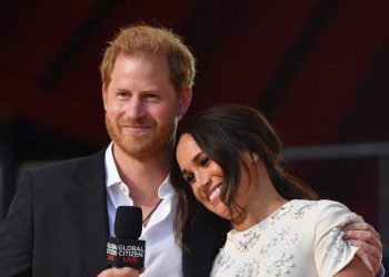 El príncipe Enrique y Meghan visitan a la reina Isabel de camino a Países Bajos
