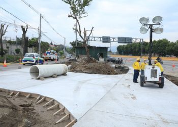 El MOP finaliza la pavimentación de los tres ejes de ingreso y salida al Boquerón desde el bulevar Monseñor Romero