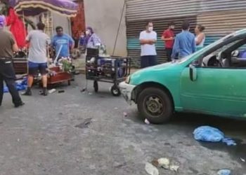 Conductor ebrio atropelló a 15 feligreses en una procesión en Sonsonate