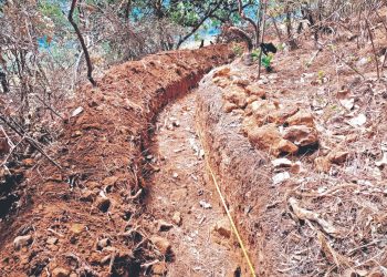 Asociación desarrolla obras para cultivar agua