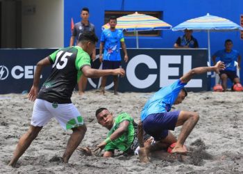 La Barra tumbó a Garita Palmera en Liga de Fútbol Playa Copa CEL